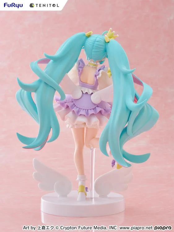 Vocaloid Tenitol Hatsune Miku (Yumekawa Princess Lavender Ver.) Figure