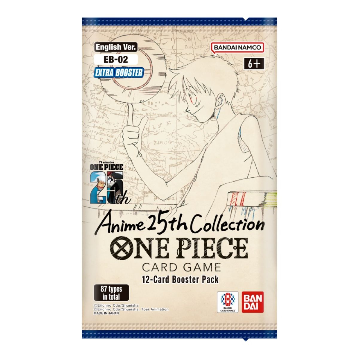 One Piece Card Game: Extra Booster – Anime 25th Collection [EB-02]
