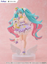 Vocaloid Tenitol Hatsune Miku (Yumekawa Princess Lavender Ver.) Figure