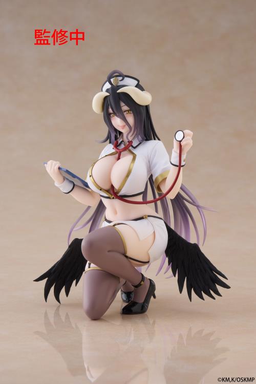 Overlord Desktop Cute Albedo (Nurse Ver.) Figure