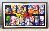 Dragon Ball Handmade Multilayer Decorative 3D Paper Craft Frame