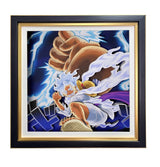 One Piece Handmade Multilayer Decorative 3D Paper Craft Frame