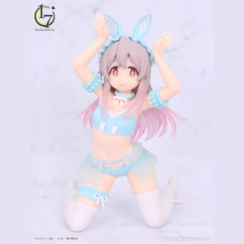 Onimai: I'm Now Your Sister! One-Seventh Carat Mahiro Oyama (Pastel Bunny Blue Ver.) 1/7 Scale Figure