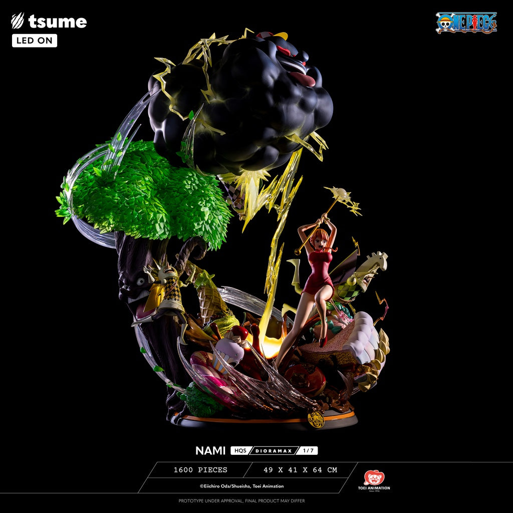 Tsume Art Studio One Piece Nami HQ Dioramax 1/7 Scale Resin Figure