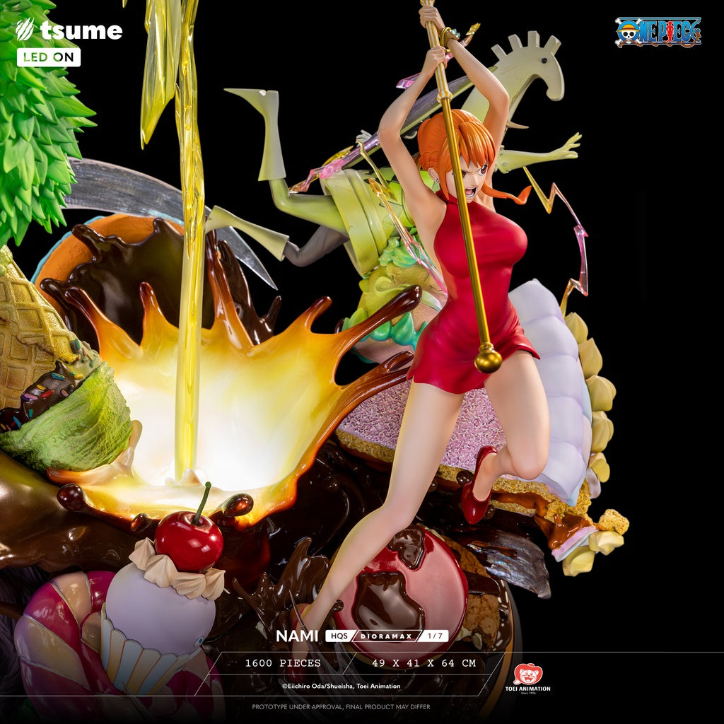 Tsume Art Studio One Piece Nami HQ Dioramax 1/7 Scale Resin Figure
