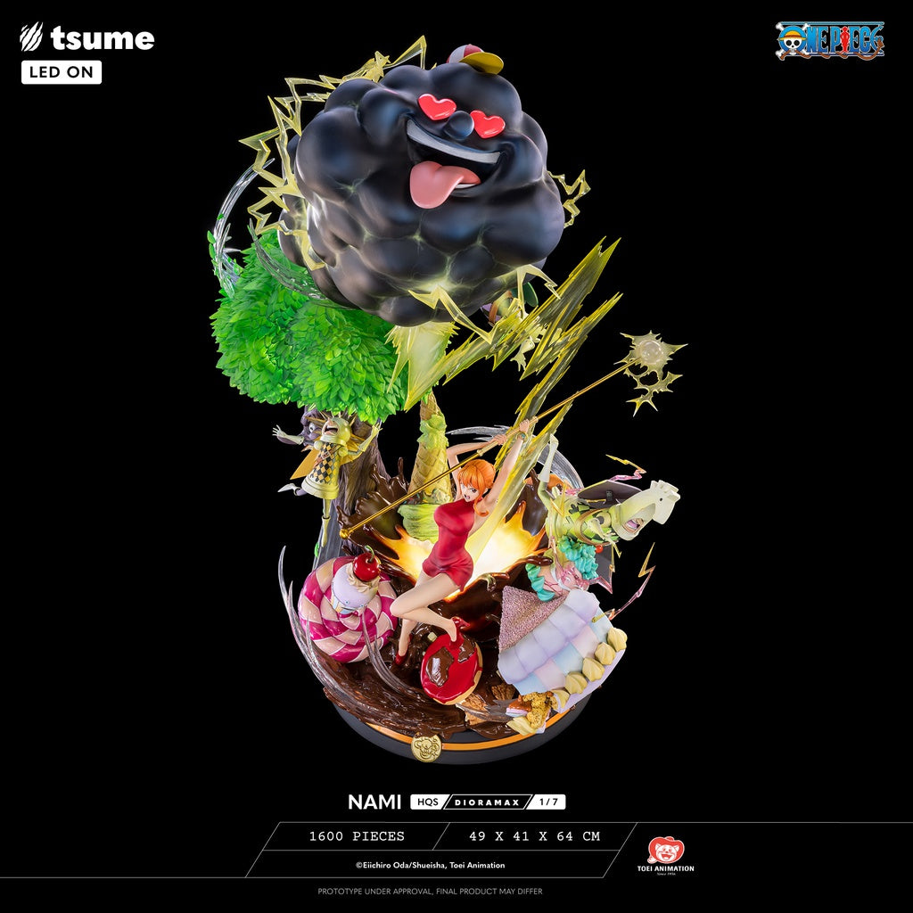 Tsume Art Studio One Piece Nami HQ Dioramax 1/7 Scale Resin Figure