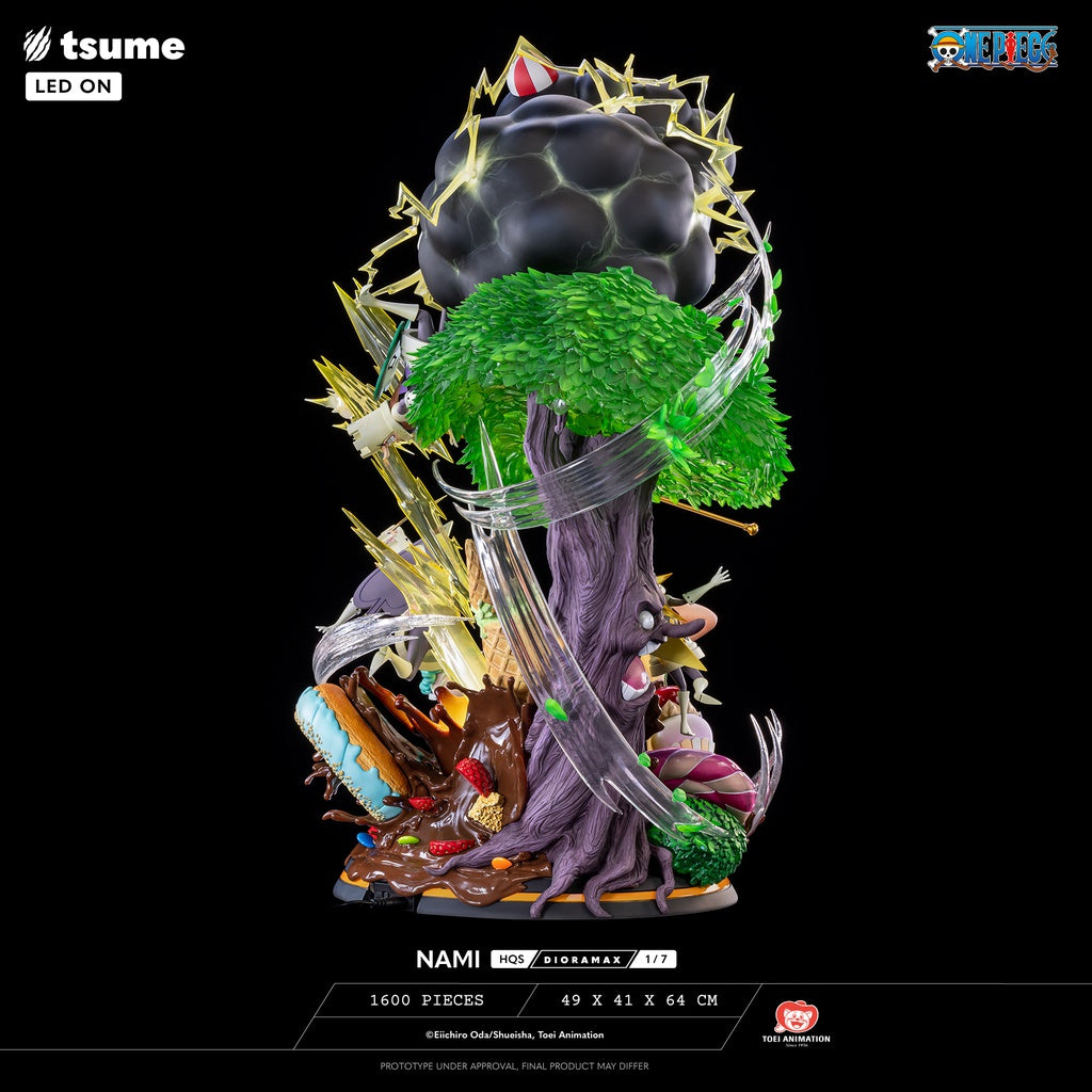 Tsume Art Studio One Piece Nami HQ Dioramax 1/7 Scale Resin Figure