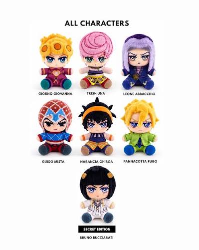 EAKI Jojo's Bizarre Adventure: Golden Wind Plush Pendant Blind Box