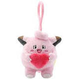 Official Pokemon Heart Plush Keychains by Potdemiel