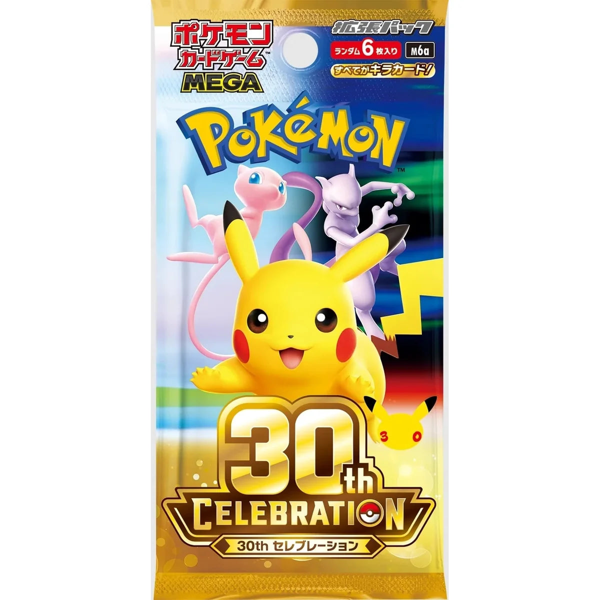 Pokemon TCG: 30th Celebration m6a Boosters - Japanese