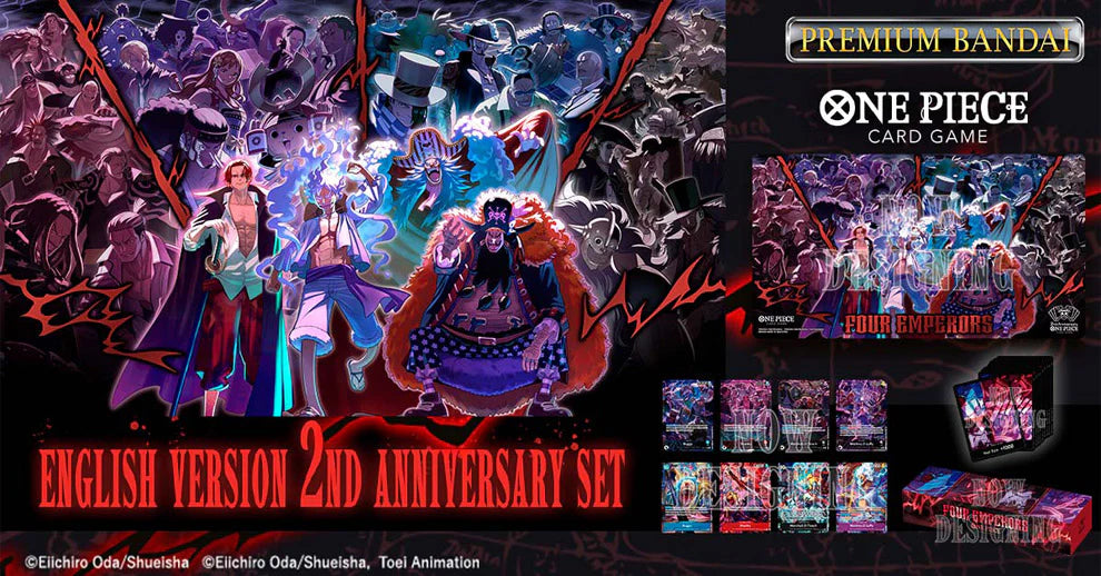 One Piece Card Game English 2nd Anniversary Set