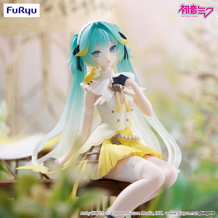 Vocaloid Hatsune Miku (Canary Bird) Noodle Stopper Figure