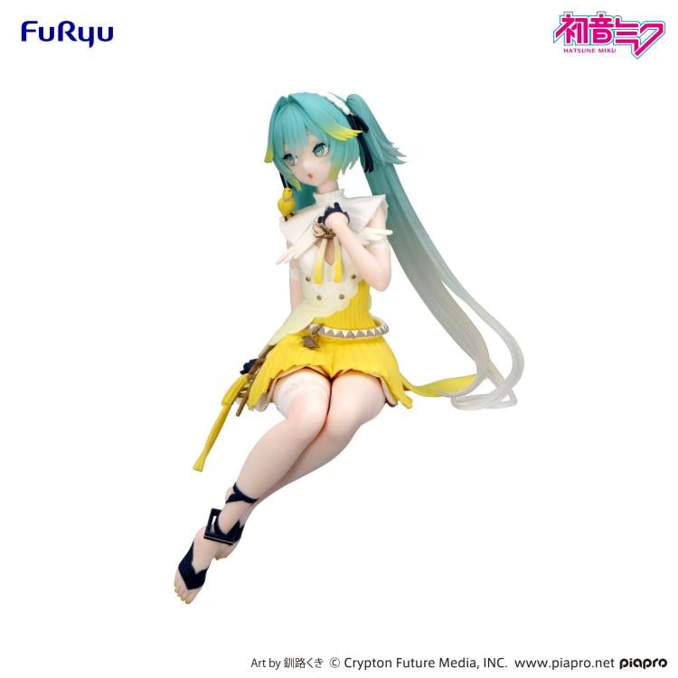 Vocaloid Hatsune Miku (Canary Bird) Noodle Stopper Figure