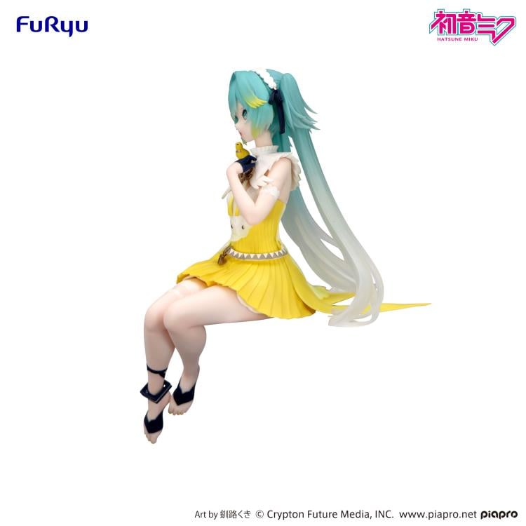 Vocaloid Hatsune Miku (Canary Bird) Noodle Stopper Figure