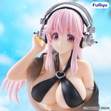 Nitroplus Super Sonico (Swimsuit Black Color Ver.) Noodle Stopper Figure