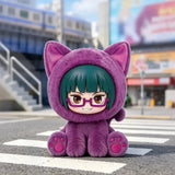 EAKI Jujutsu Kaisen Sitting Cat Party Plush Pendant Blind Box