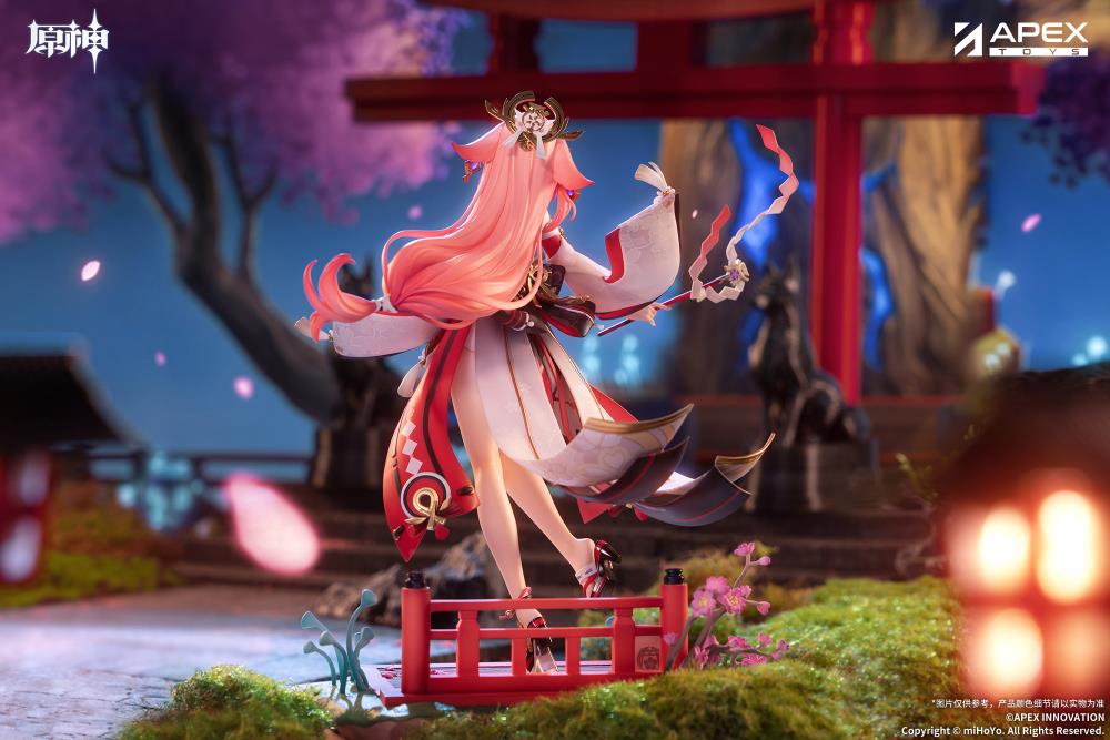Genshin Impact Yae Miko (Astute Amusement Ver.) 1/7 Scale Figure (With Bonus)