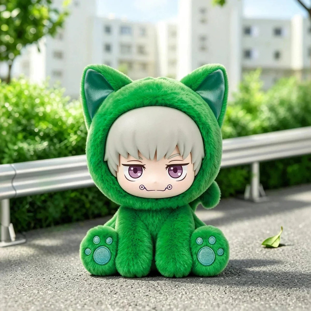EAKI Jujutsu Kaisen Sitting Cat Party Plush Pendant Blind Box