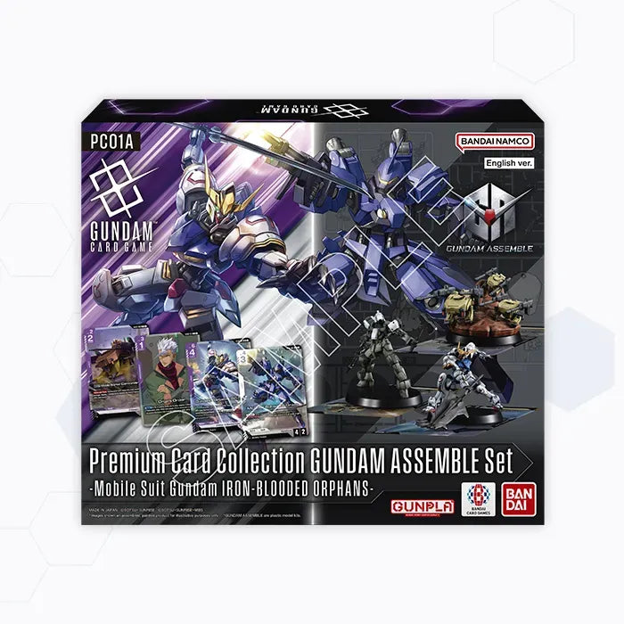 Gundam Card Game - Premium Card Collection Gundam Assemble Set: Mobile Suit Gundam IRON-BLOODED ORPHANS [PC01A]
