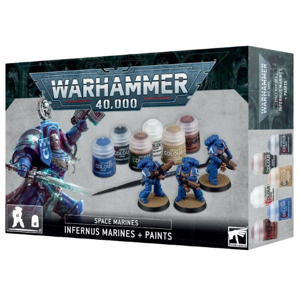 Warhammer 40,000: Infernus Marines + Paints Set
