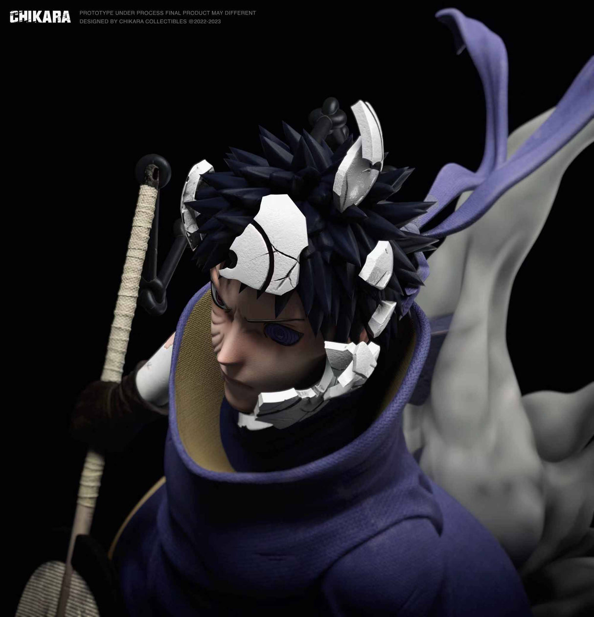 Chikara Studio Naruto Shippuden Naruto vs. Uchiha Obito 1/6 Scale Resin Statue